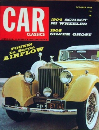 CAR CLASSICS 1968 OCT Vol2 #1 - AIRFLOW LIMO, McFARLAND
